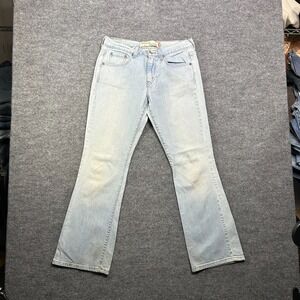 Levi's 515 Nouveau Bootcut Jeans Women's 8 Blue Denim Pockets Classic - 32X30.5